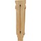 Ekena Millwork 6 1/4"W x 3"D x 22"H Large Traditional Pilaster Corbel, Red Oak CORW06X03X22PTRO - alternate 2